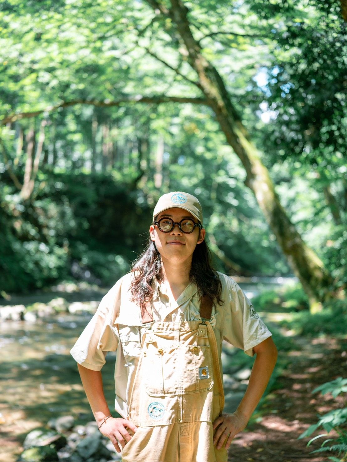 ガイド清野慎太郎(足羽川で)